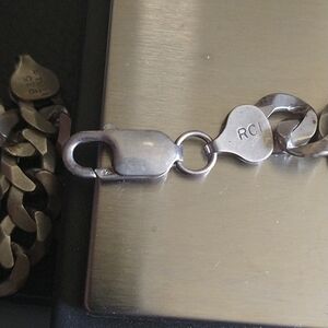 Sterling Silver Chain With Cross Pendant
